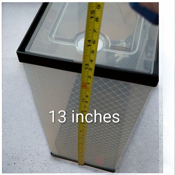 24 Piece Shoe Storage Boxes Plastic Organizers Stackable Large Black Sneaker - Picture 7 of 8